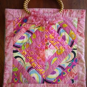 Boho clutch. Handmade.